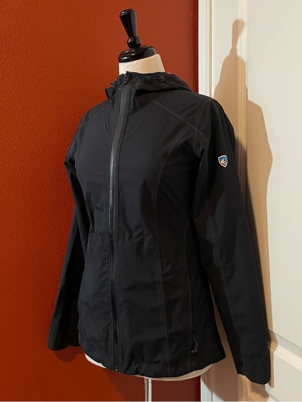 Kuhl Women’s Projekt Full Zip Lightweight Gorpcore‎ Hiking Nylon Rain Jacket